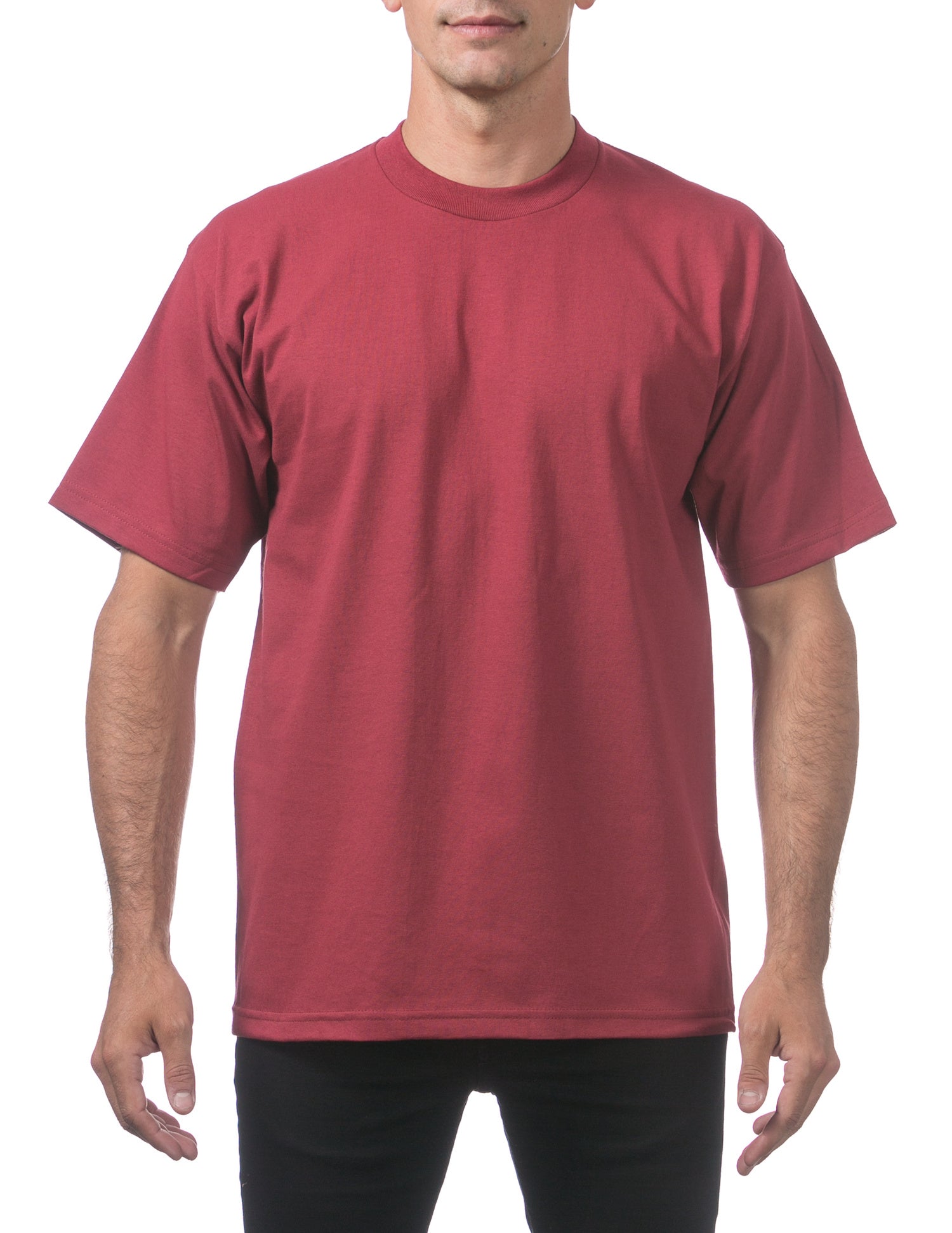 Pro Club Heavyweight T-Shirt - Burgundy