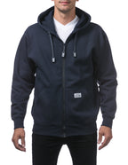 Pro Club Heavyweight Zip-Up Hoodie - Navy