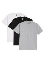 Pro Club Heavyweight 3-Pack Grey Tones Black - El Gobierno Shop