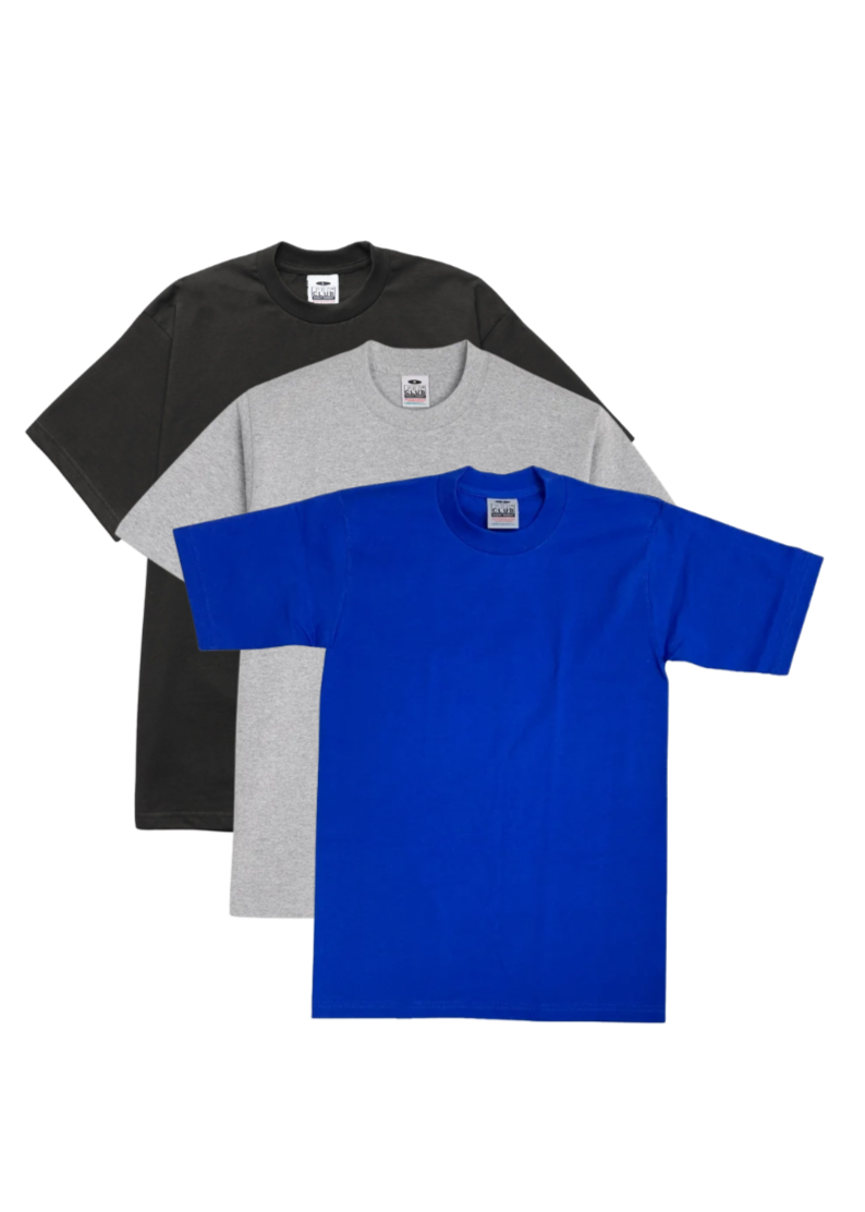Pro Club Heavyweight 3-Pack short sleeve tees - El Gobierno Shop