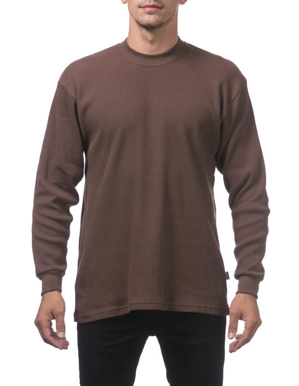 Pro Club thermal long sleeve brown - El Gobierno Shop