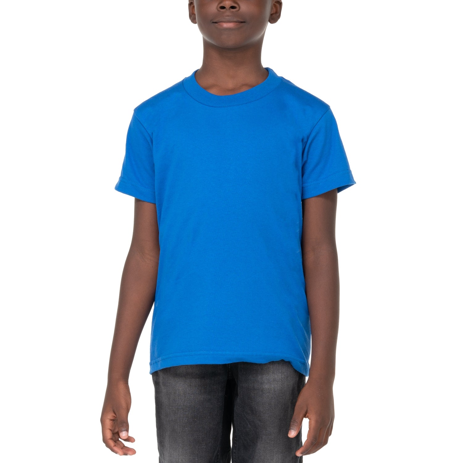 Kids Pro Club heavyweight tee royal blue - El Gobierno Shop
