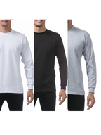 Pro Club 3-Pack Long Sleeve Tees - El Gobierno Shop