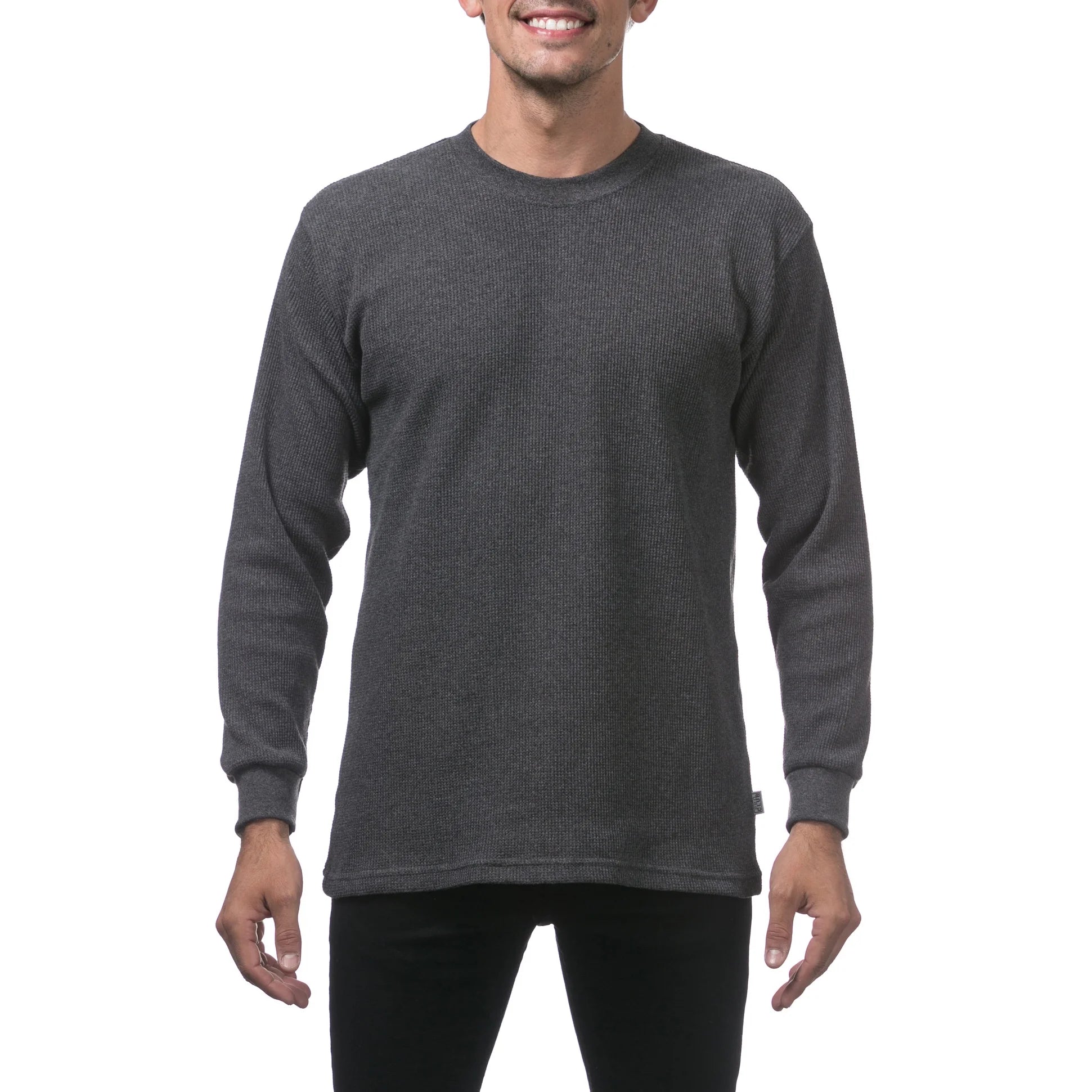 Pro Club thermal long sleeve charcoal - El Gobierno Shop