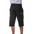Pro Club Fleece Cargo Shorts side view - El Gobierno Shop